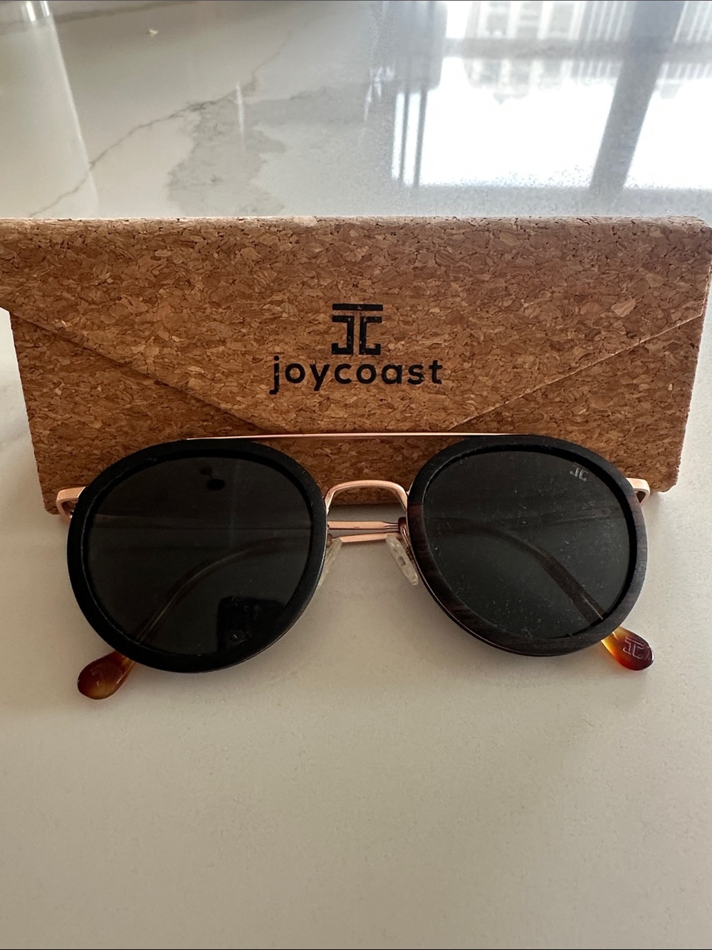 Joycoast - Ryder Round Polarized Aviator Sunglasses